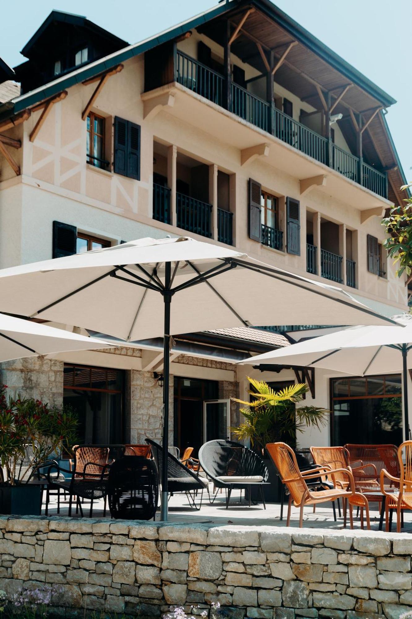 Hotel Le Cottage Bise Talloires Eksteriør billede